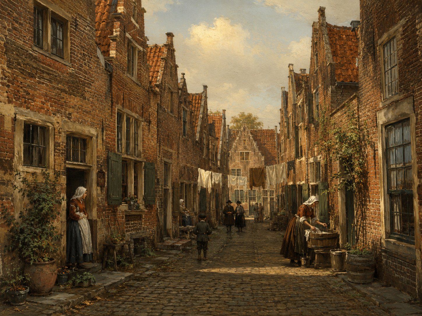 Artistic impression of Blauwesteeg