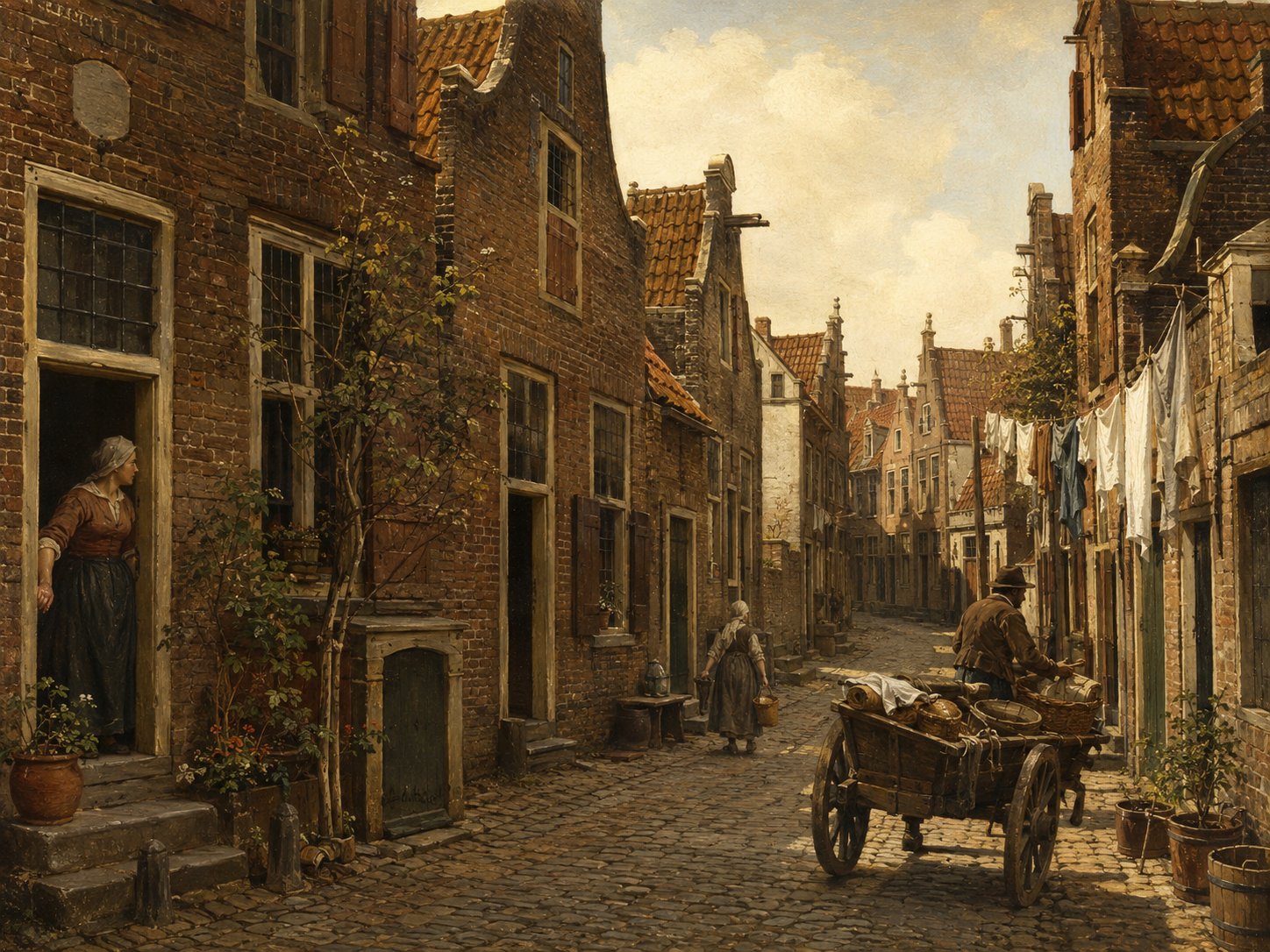 Artistic impression of Bouwenlouwensteeg
