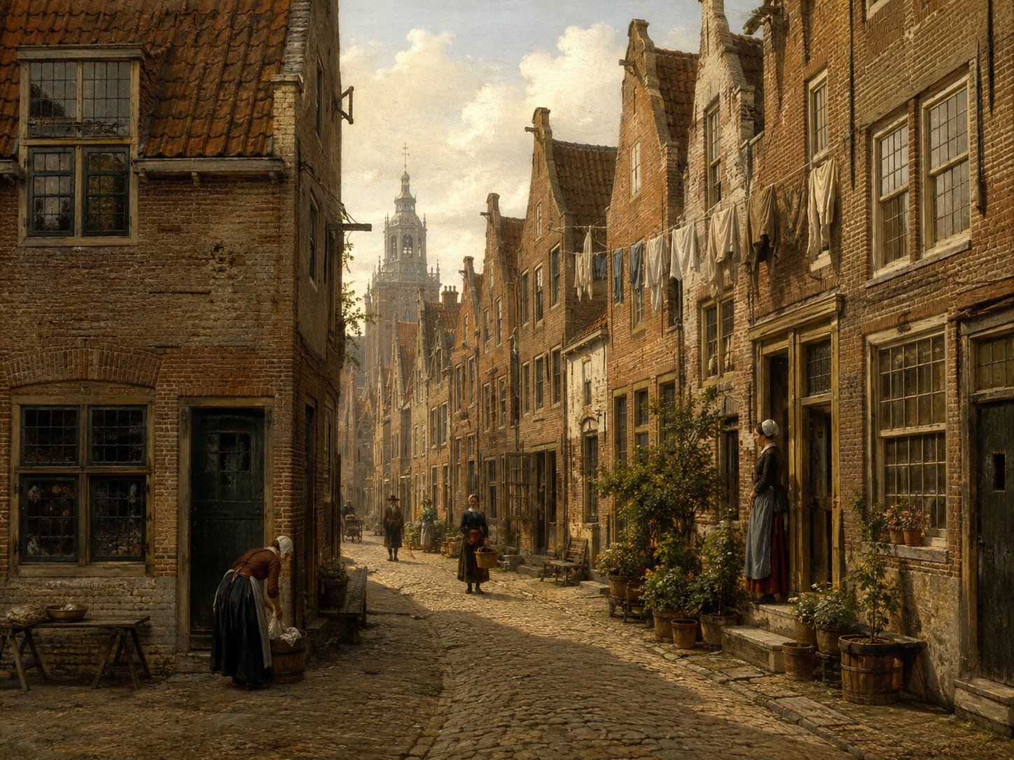 Artistic impression of Crommenelleboogsteeg