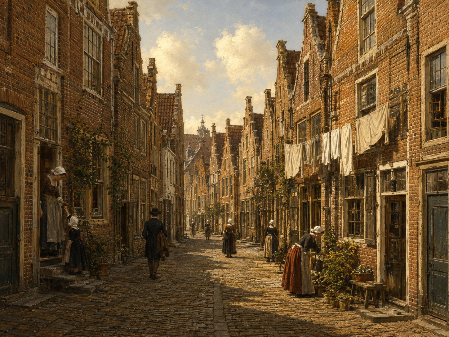 Artistic impression of Dwarsherenstraat