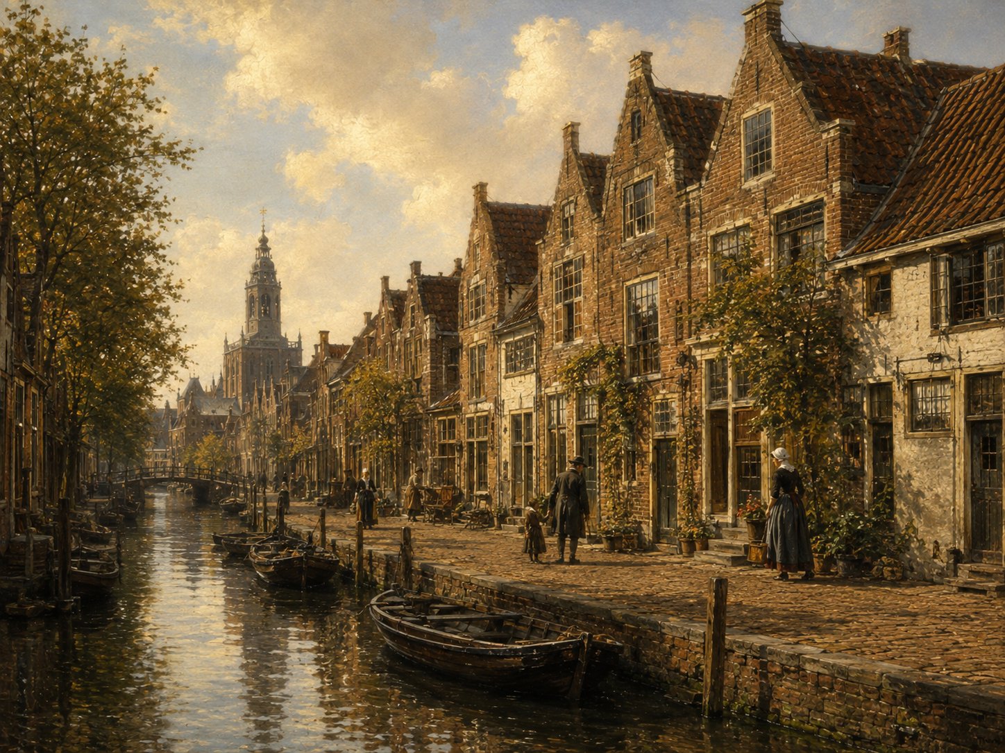 Artistic impression of Hooglandse Kerkgracht