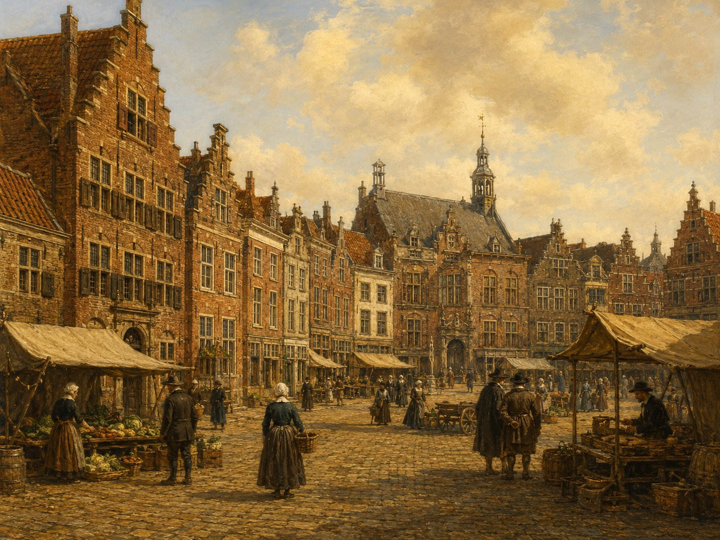 Artistic impression of Houtmarkt
