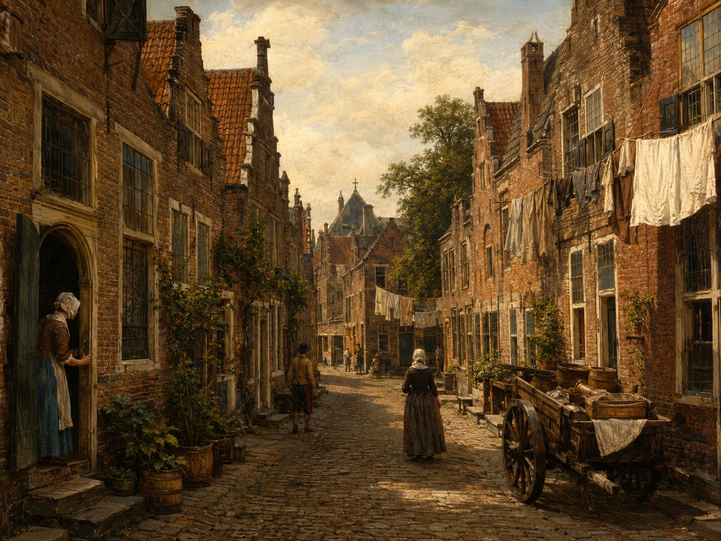 Artistic impression of Kloksteeg
