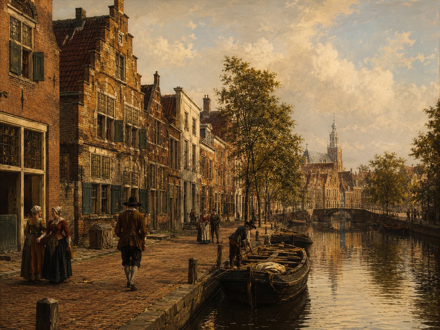 Artistic impression of Langegracht