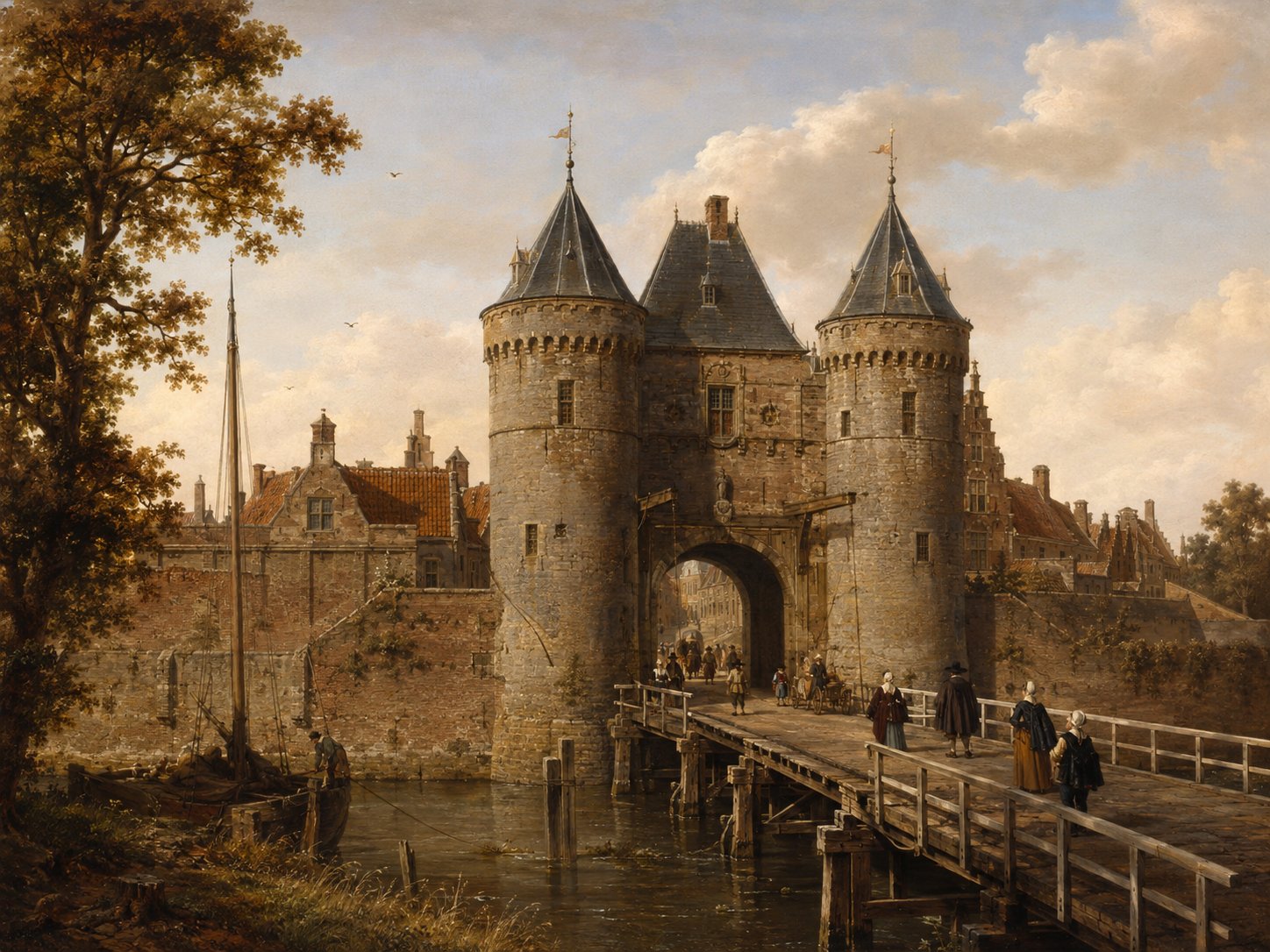 Artistic impression of Rijnsburgerpoort