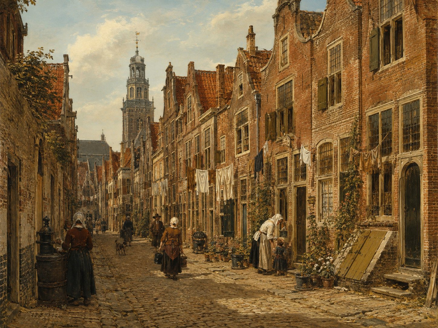 Artistic impression of Sint-Catharijnensteeg