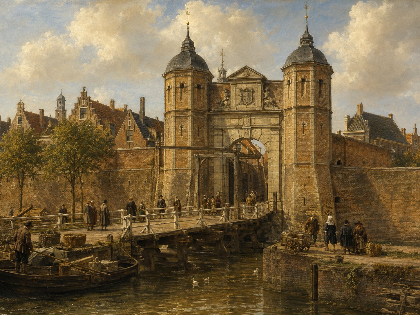 Artistic impression of Witte Poort